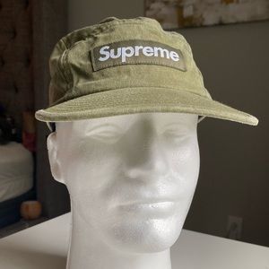 Supreme Snap Pocket Camp Cap Olive